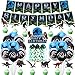 Globos de Dinosaurio,Doyomtoy 32 Piezas Cumpleaños Dinosaurio Decoración para Tartas de Cumpleaños para Niños Cumpleaños Dinosaurio Fiesta