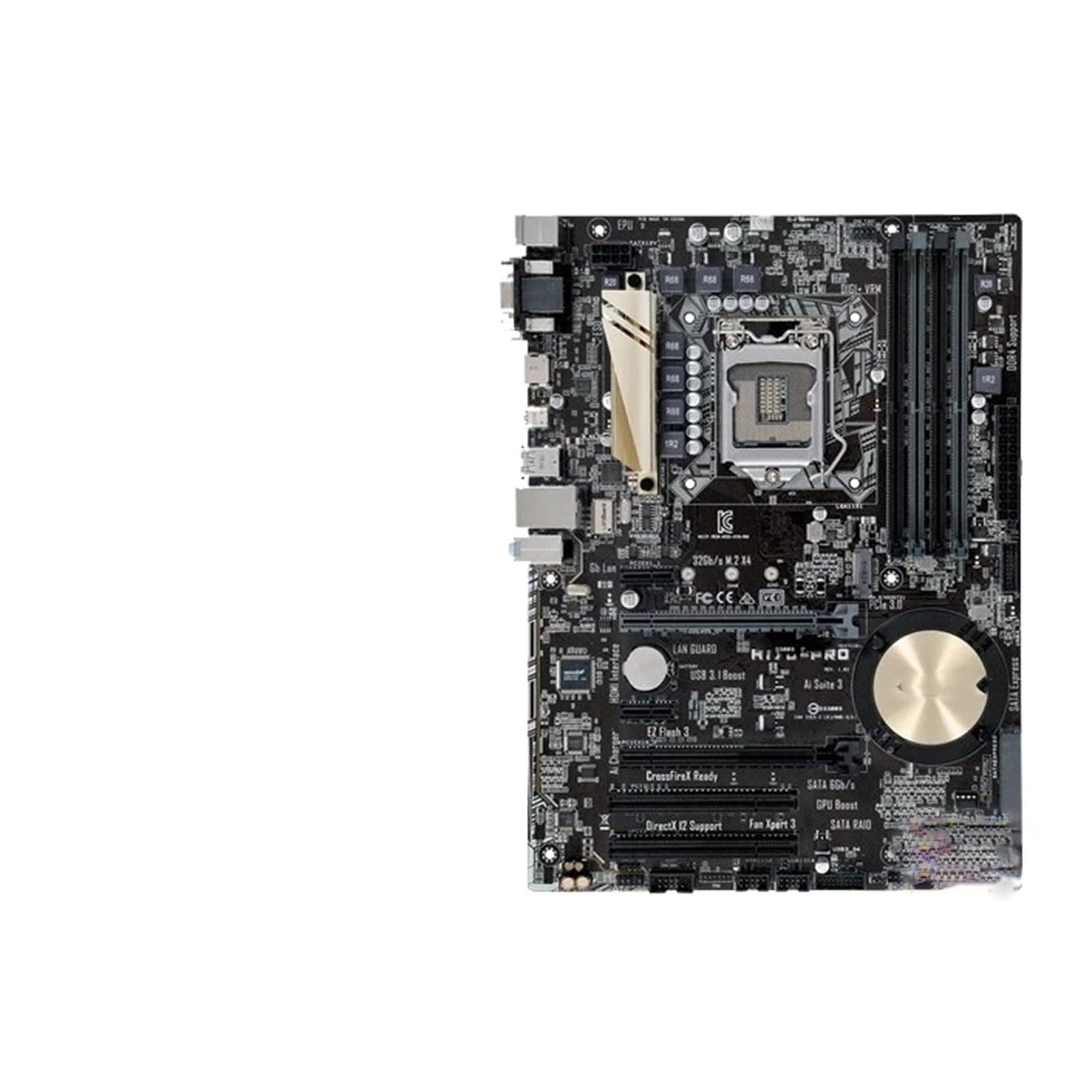 マザーボード ASUS H170 PRO + Intel Core i5-6500 Motherboard Fit for ASUS H170-PRO Motherboard + I5-6500 CPU Kit