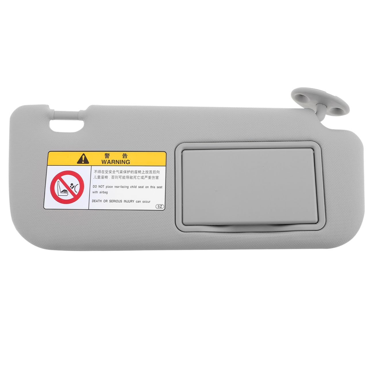 Ciieeo Visera Solar para Coche Lado Derecho con Espejo De Maquillaje Instalación Fácil Parasol Interior Automotriz Ajuste Cómodo para Varios Vehículos