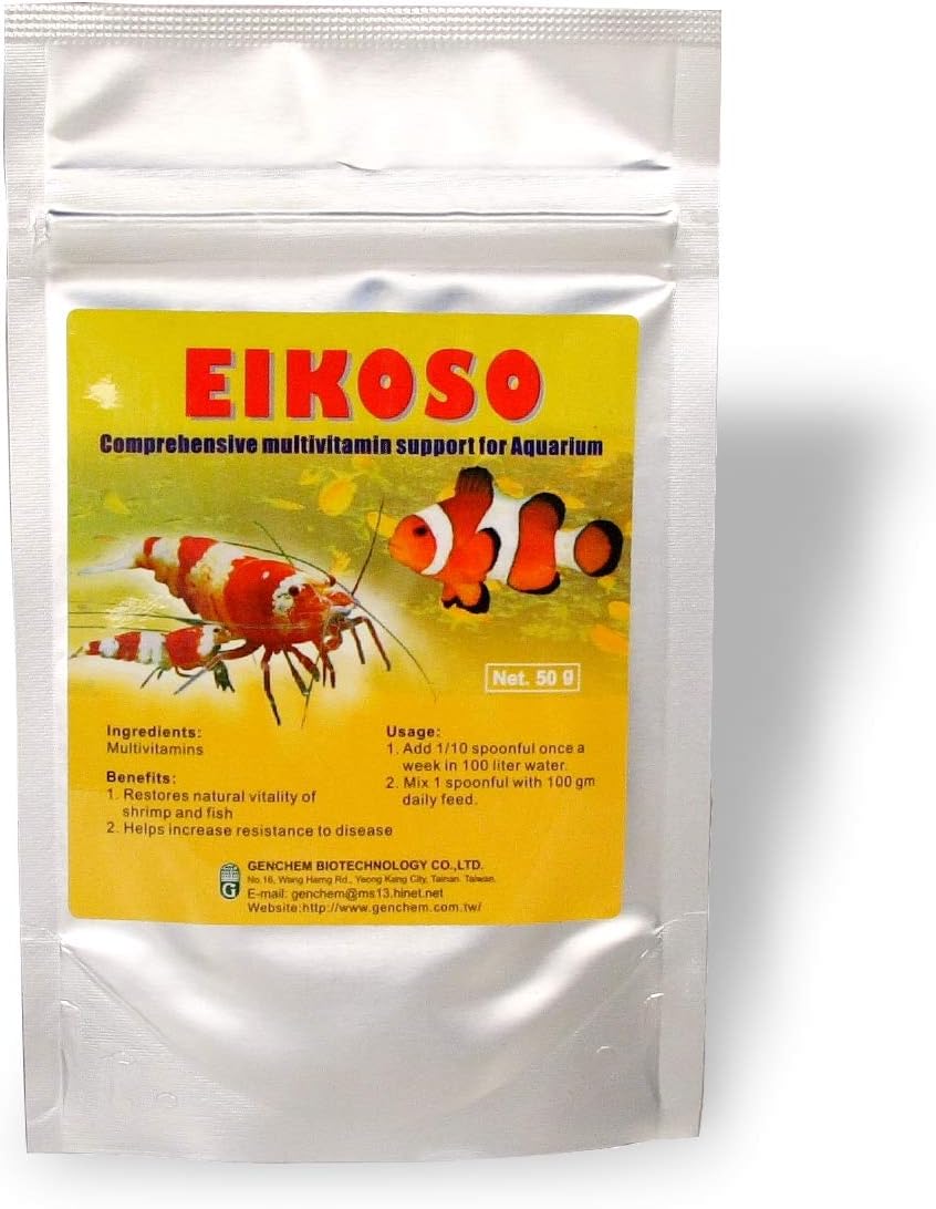 Genchem Eikoso 50g Compregensive Multivitamin support for Aquarium