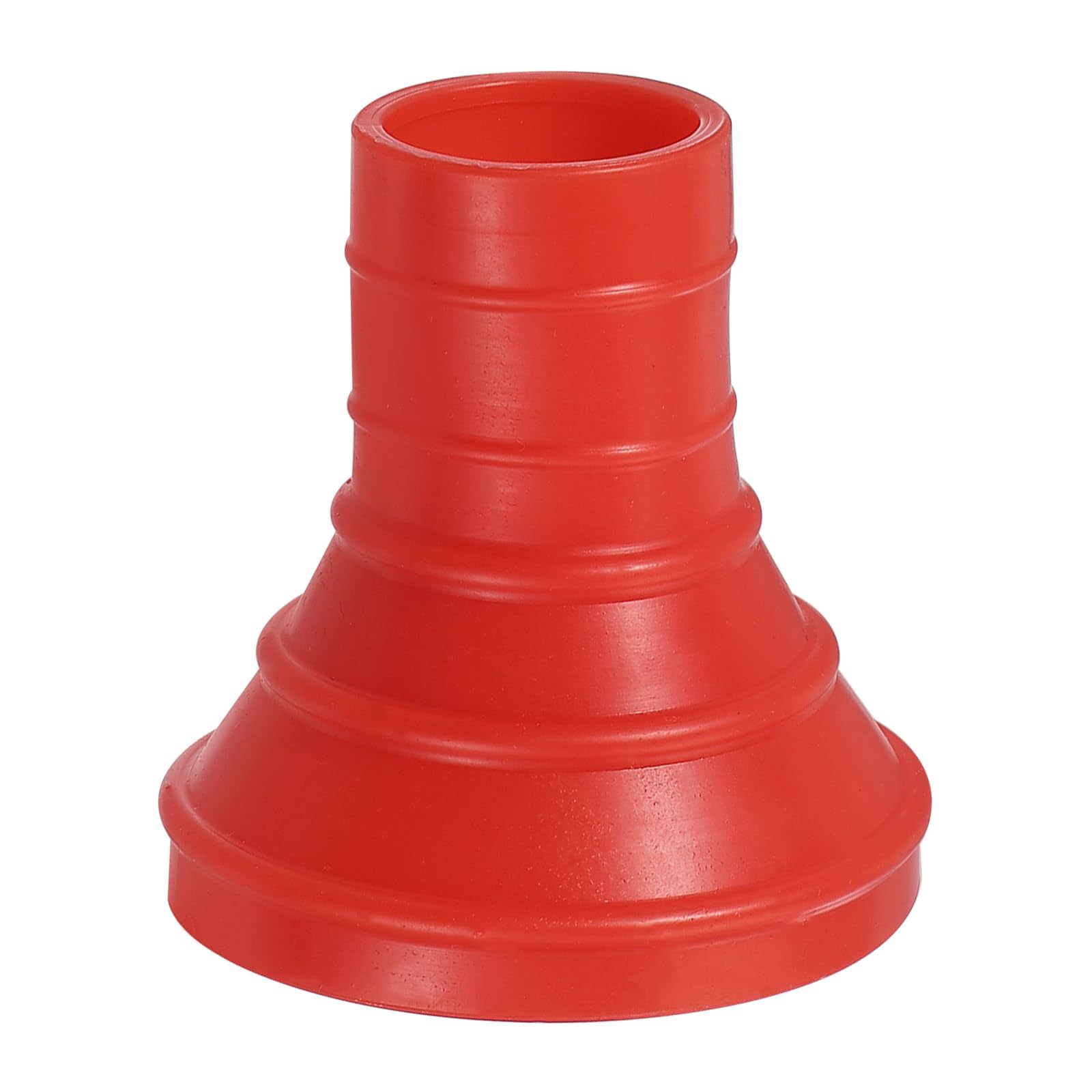 PATIKIL Golf Ball Retriever Grabber, Golf Ball Suction Cup Grabber Rubber Putter Grip Picker Upper Tool for Golfers Putter Swing Handle Accessories, Red