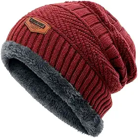 Gorro Frio Extremo Lã Forrado Pelinho Touca Estilosa Feminina Masculino Cores Viagem