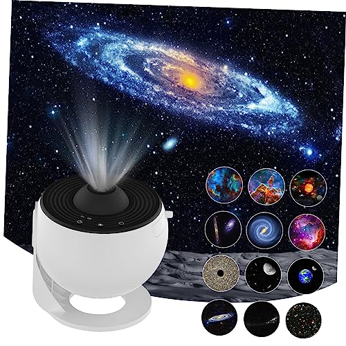 Proyector de nebulosa LIFKOME con luz nocturna silenciosa de Abs y PC para techo