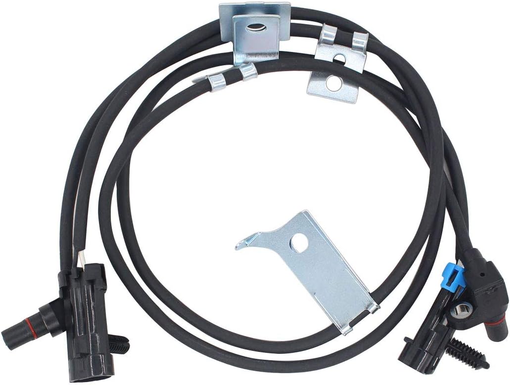 NewYall Set of 2 Front Right Passenger and Left Driver Side ABS Wheel Speed Sensor for Chevrolet Astro Avalanche Suburban Tahoe Express Silverado 1995-2007