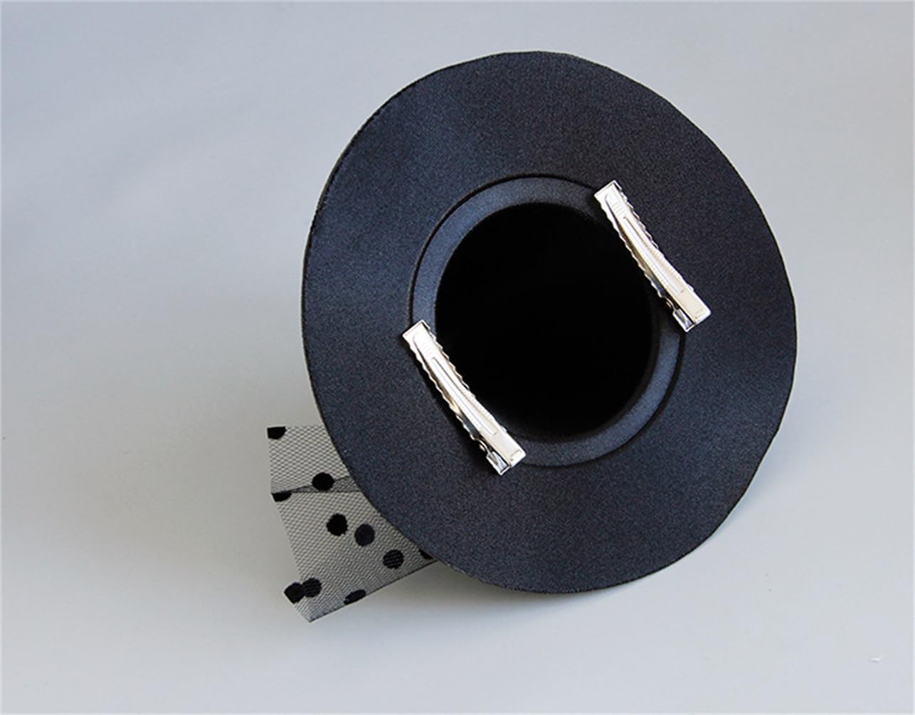 Sup-Coente Fascinators For Women Tea Party Hats Church Halloween Headwear - Image 5