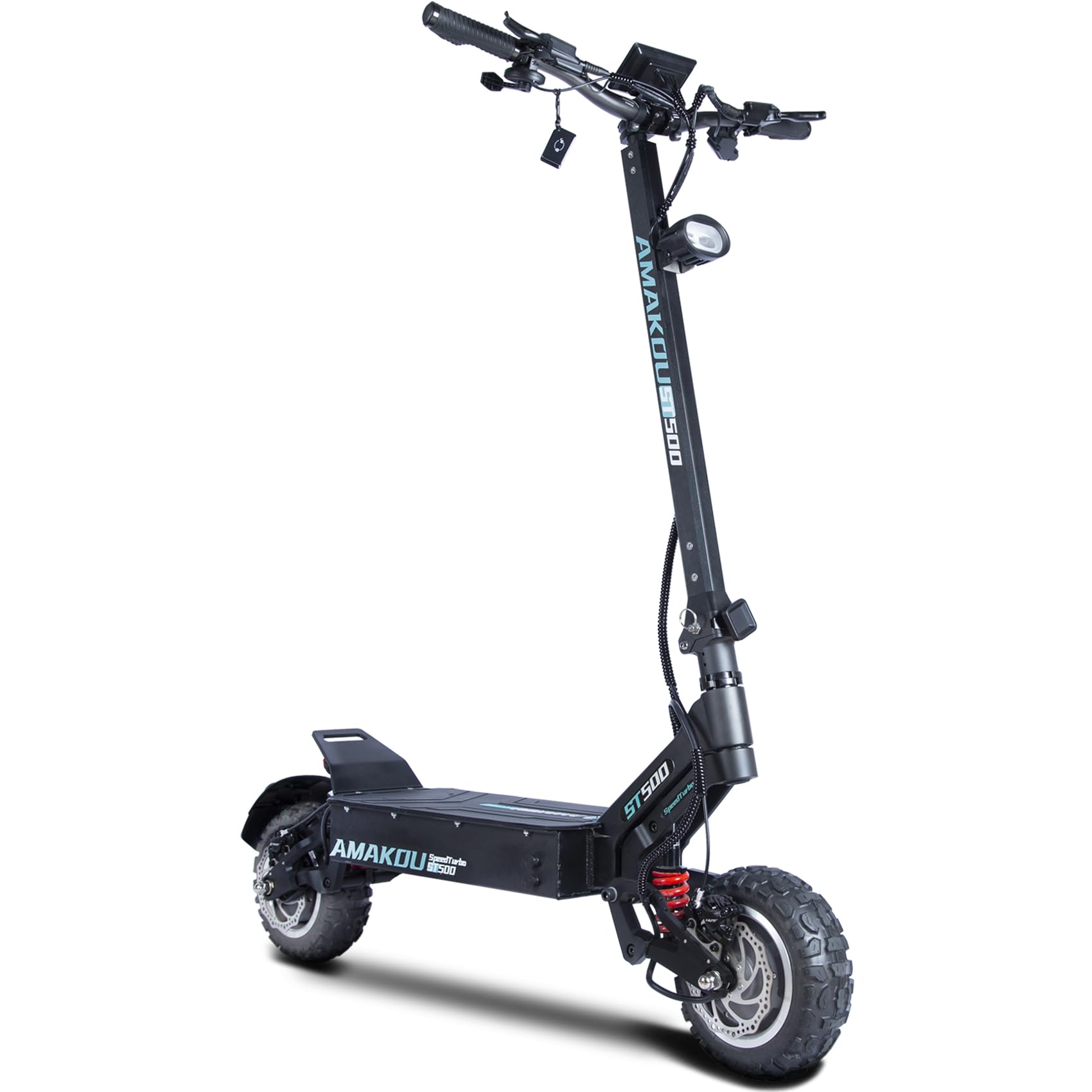 ST500 Electric Scooter Adults - 4500W Dual Motors Top Speed 65 MPH 62 Miles Range mit Off-Road Tires