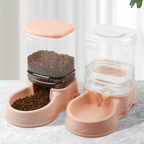 Miniatura 3 de Gazechimp Alimentador automático para mascotas, dispensador de agua, cuencos de alimentación para perros pequeños, medianos y grandes, mascotas