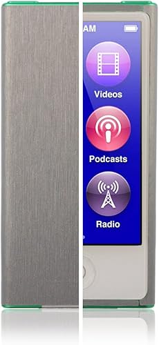 Skinomi TechSkinProtector Apple iPod Nano 7Protector de visualización + Aluminio cepillado Full Body Skin ProtectorFront & Back HD Clear FilmUltra disponible en Yaxa Colombia