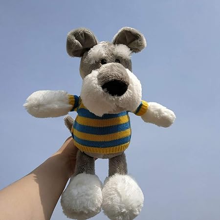 Amazon シュナウザー ぬいぐるみ だきまくら 添い寝 スーパーソフト キャラクター かわいい人形 癒し 触り心地よい 人気 洗える インテリア 彼女 クリスマスプレゼント 男女兼用 35cm 50cm ぬいぐるみ おもちゃ