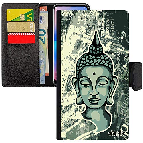 Etui portefeuille iPhone 12 Mini Bouddha pour vos séances de yoga