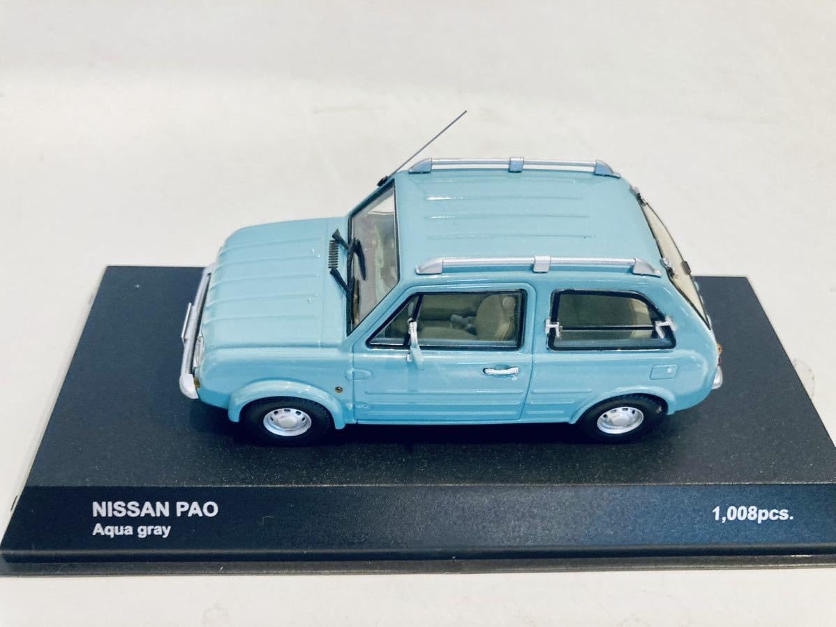 超希少、絶版限定モデルKyosho 1⁄43日産パオ 超希少、絶版 □中古