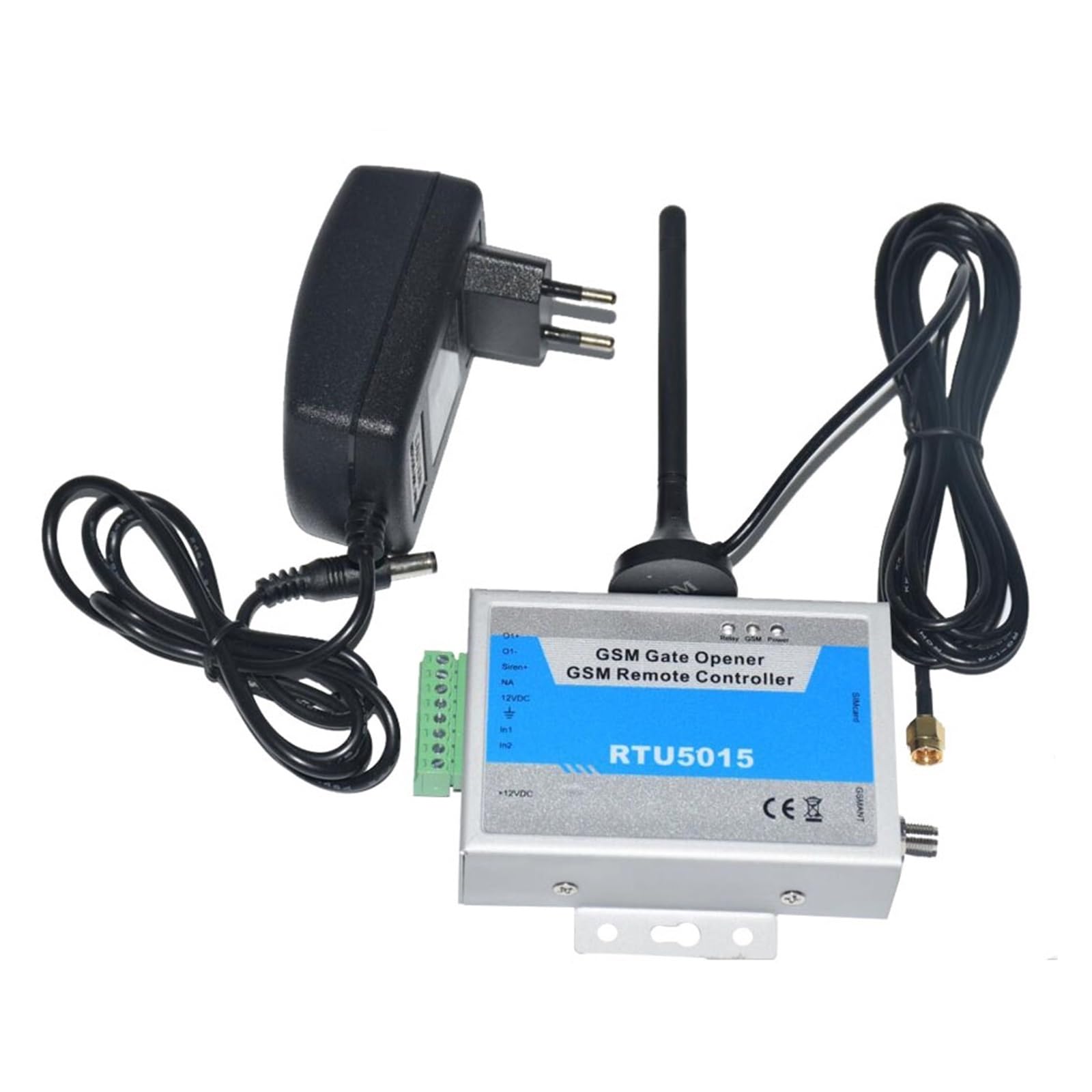 Motor para Portón Badodo GSM abridor de puerta interruptor remoto RTU5015 corredera oscilante garaje Control acceso(No adapter)