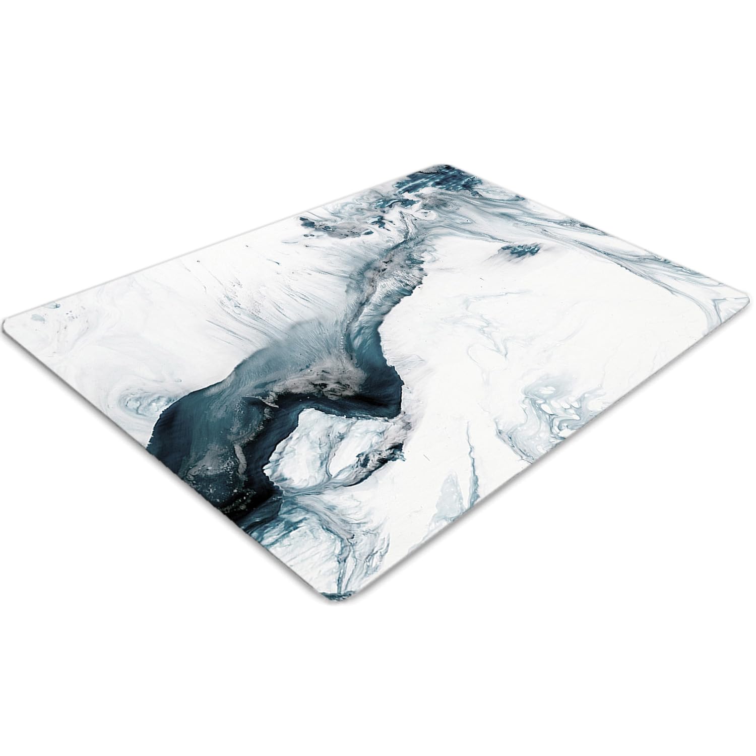 Tapis de chaise de bureau au style magnétophone pour un espace de travail vintage et protégé