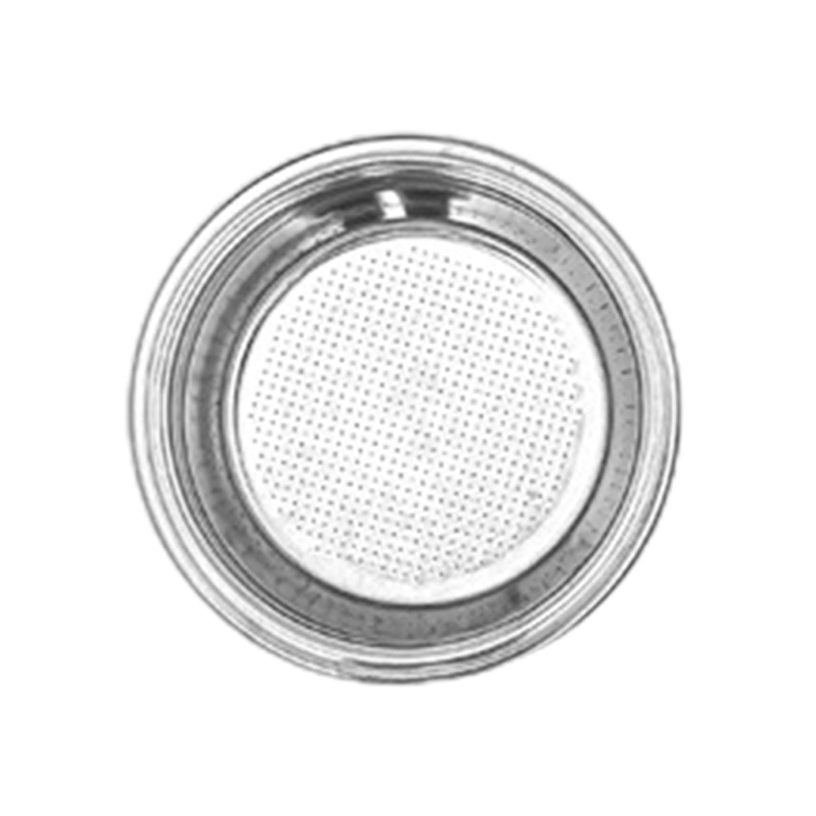 Tsophreniq Machine Handle Powder Bowl Bottomless Coffee Filter Screen Stainless Steel Coffee Machine Filter Baskets Bottomless Screen