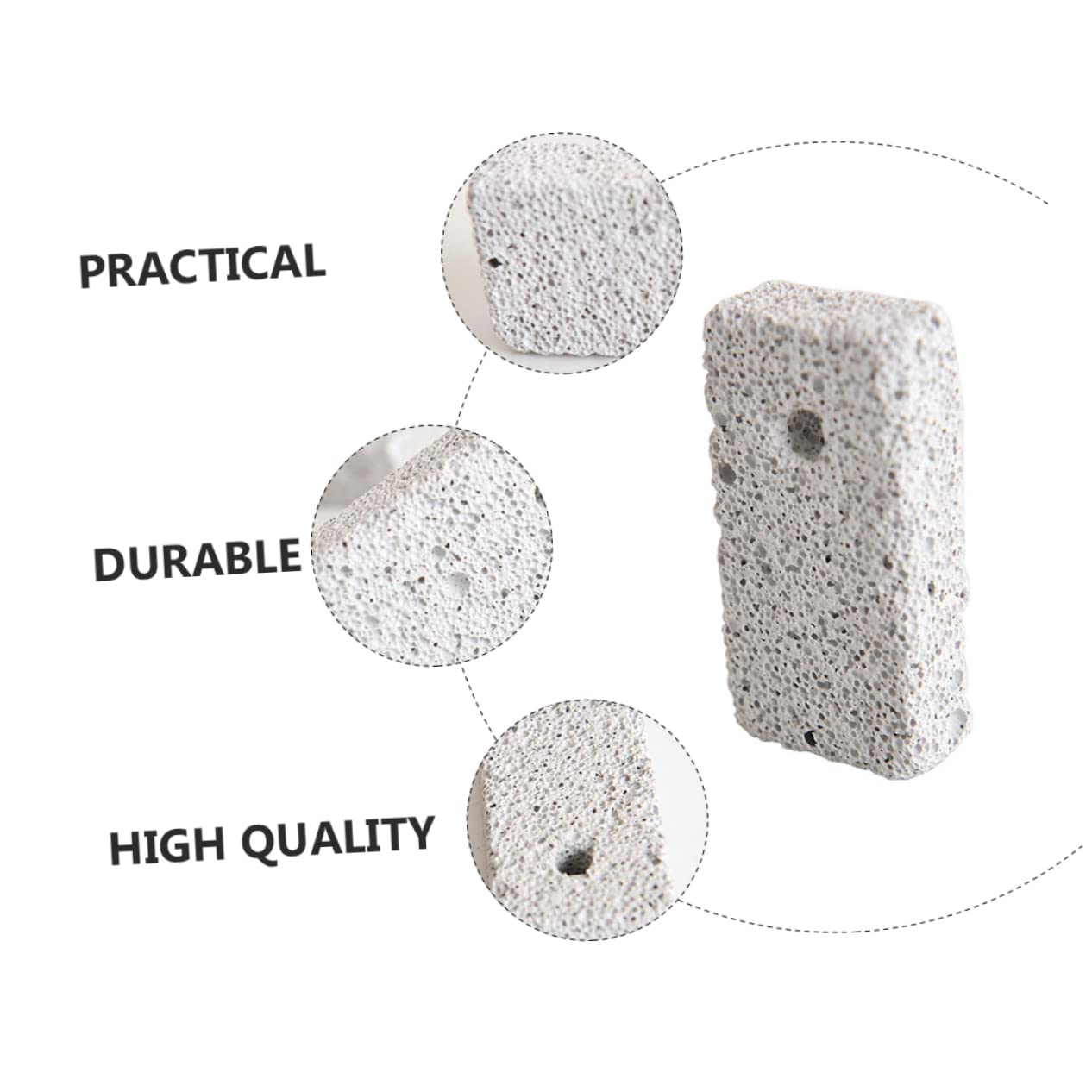 BESPORTBLE 120pièces Molar Stones pour Petits Animaux De Pierres à Mâcher pour Hamsters Cochons Et Chinchillas pour Usure Animal