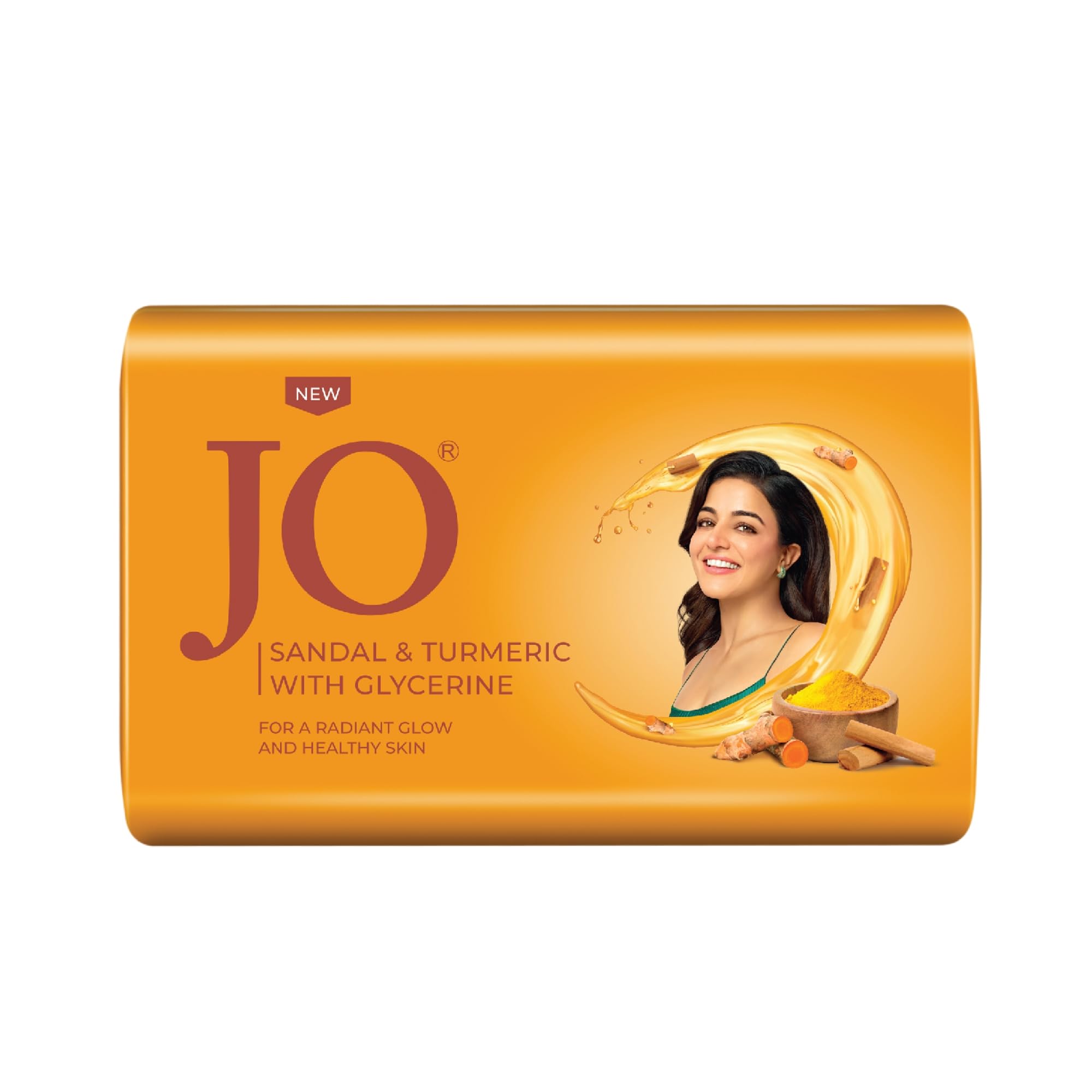 JO Sandalwood & Turmeric|Beauty Soap for Naturally Glowing Skin Pack of 8|150g-image-44