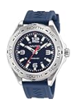 Men's NAPCWS304 Clearwater Beach Blue Silicone Strap Watch