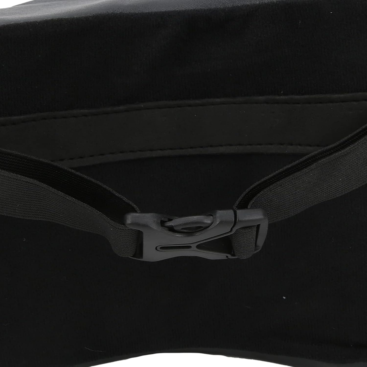 Guitar Rest Cushion, Soft Sponge & PU Leather with Straps (Nonadjustable), Guitar Cushion Leg Support, Relief Your Thigh, Black Foot Stool for Acoustic Guitars Players Musical Instruments Accessories