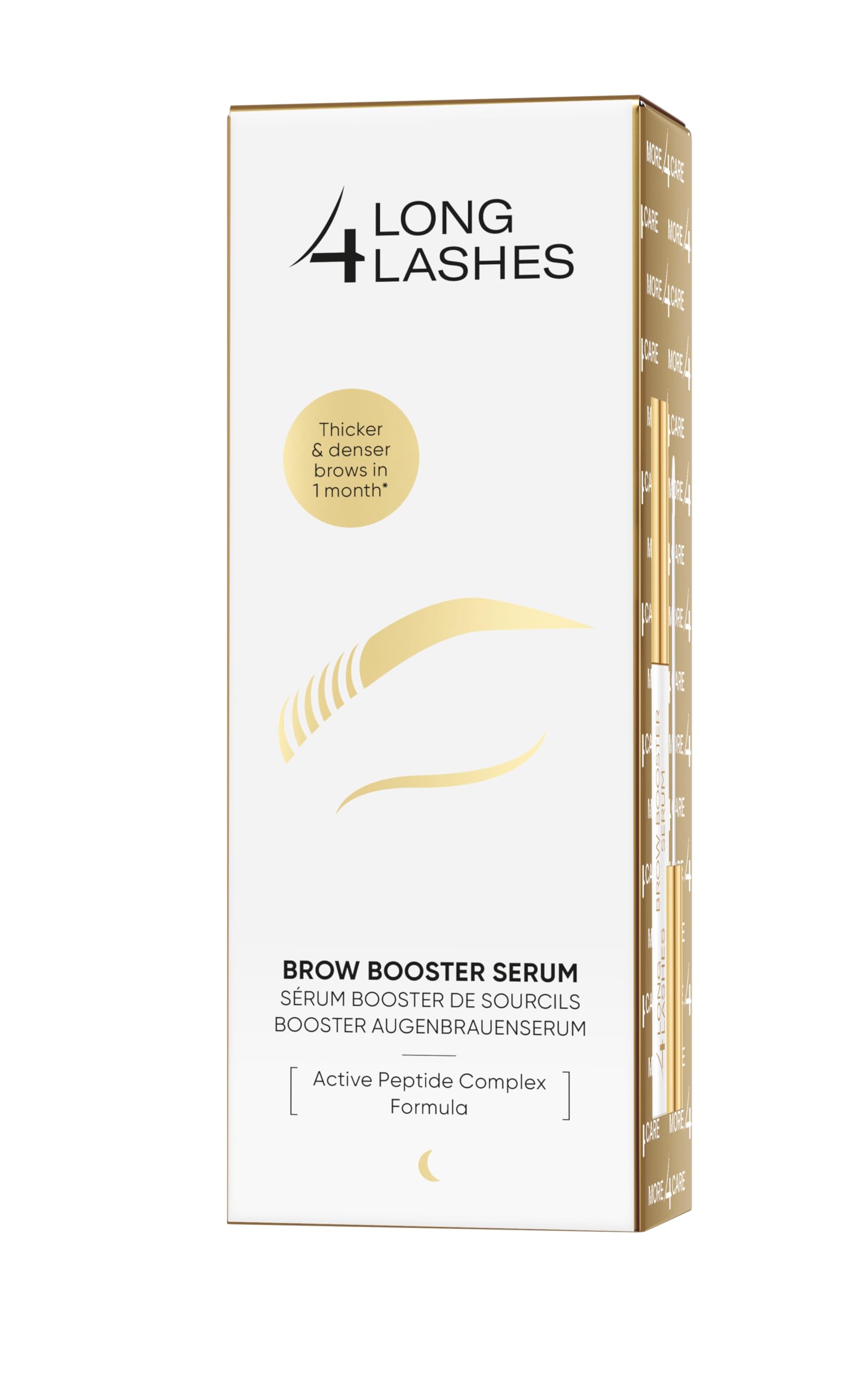 Long4Lashes Booster Siero per sopracciglia by Oceanic, vegan eyebrow siero – 3 ml (confezione da 1)