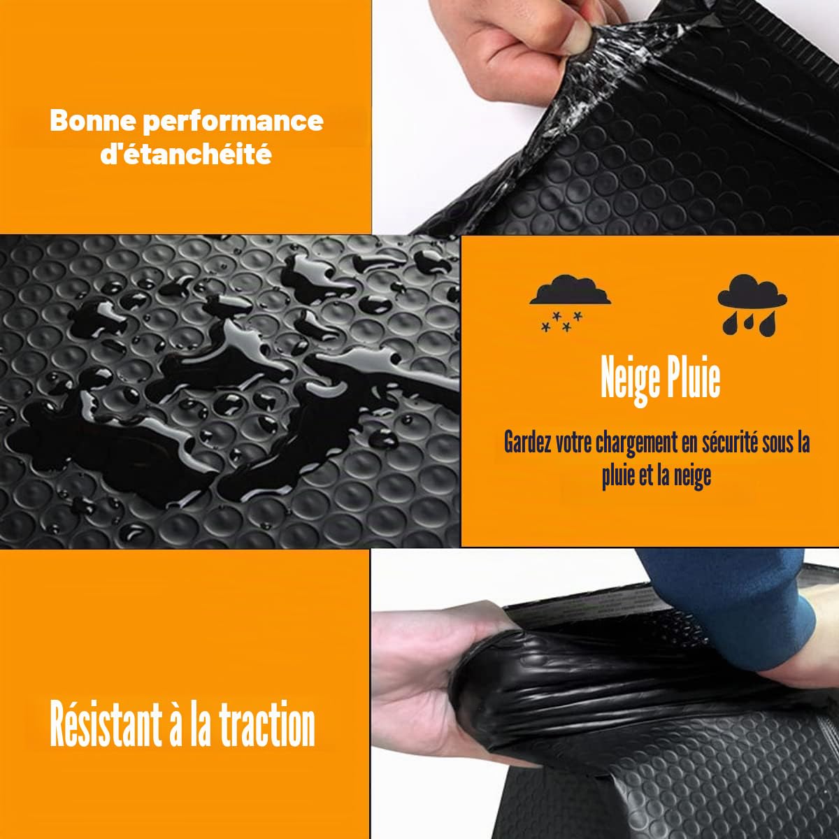 Goomp Lot de 60 Enveloppes à Bulles,3 Tailles Enveloppe Autoadhésives Sacs Enveloppes à Bulles de Protection pour L'expédition D'expédition et Stockage