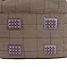 Wild Hare Sport Shooting Duffle Bag Premium Durable Water Resistant Deluxe Six Box Carrier with Large Side Pocket - Hedgetweed Brown