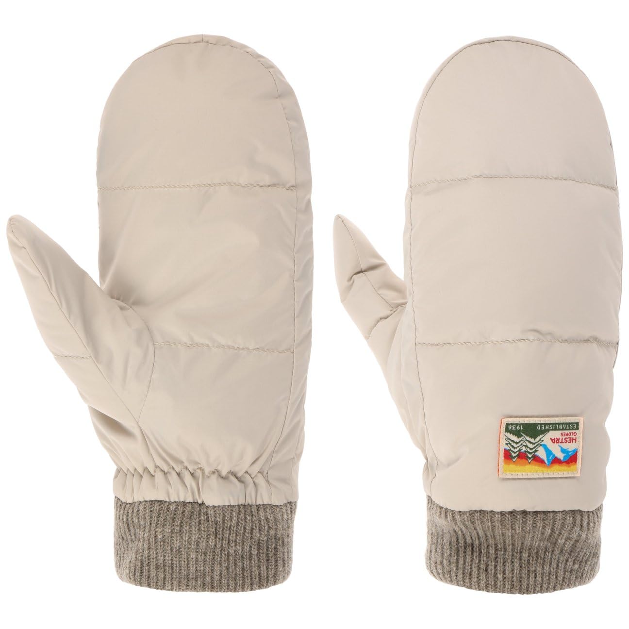 Hestra Women's Beige Otra Mittens /Men - With Lining, Lining Autumn-Winter Winter - 8 Hs