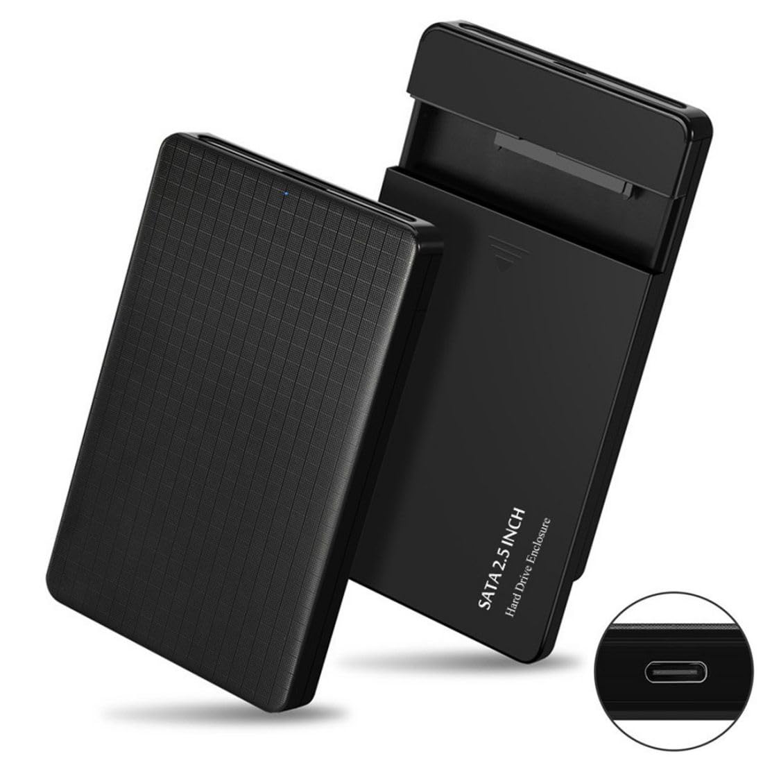 Chenyang USB C Vers 2,5" SATA SSD HDD Boîtier De Disque Dur