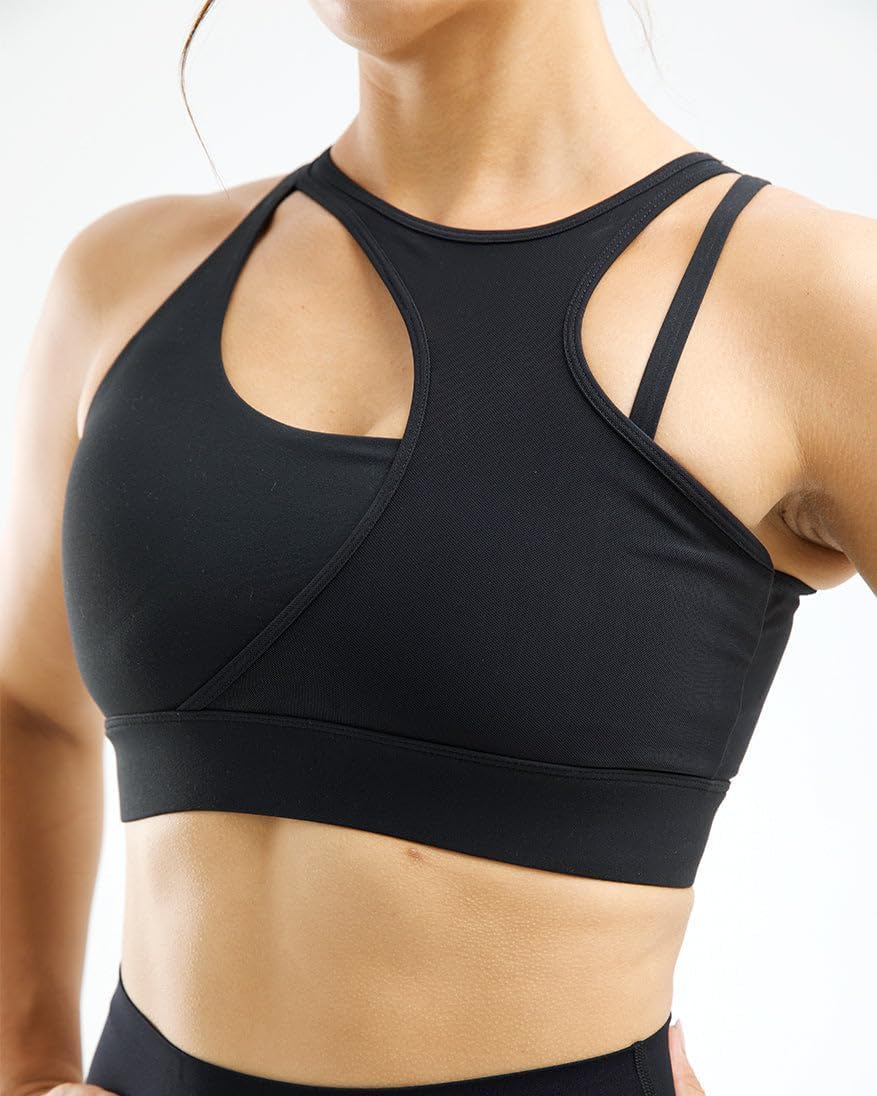 Women’s Z-Back Sports Bra - Medium Support Sports Bra for Workout & Training - Image 3