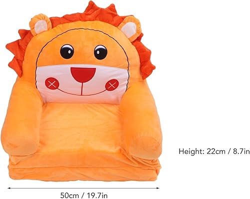 Miniatura 5 de TOPINCN Sofá plegable para niños, sofá para niños, sofá para niños, sofá para niños, sofá suave de dibujos animados, sofá cama para niños pequeños,
