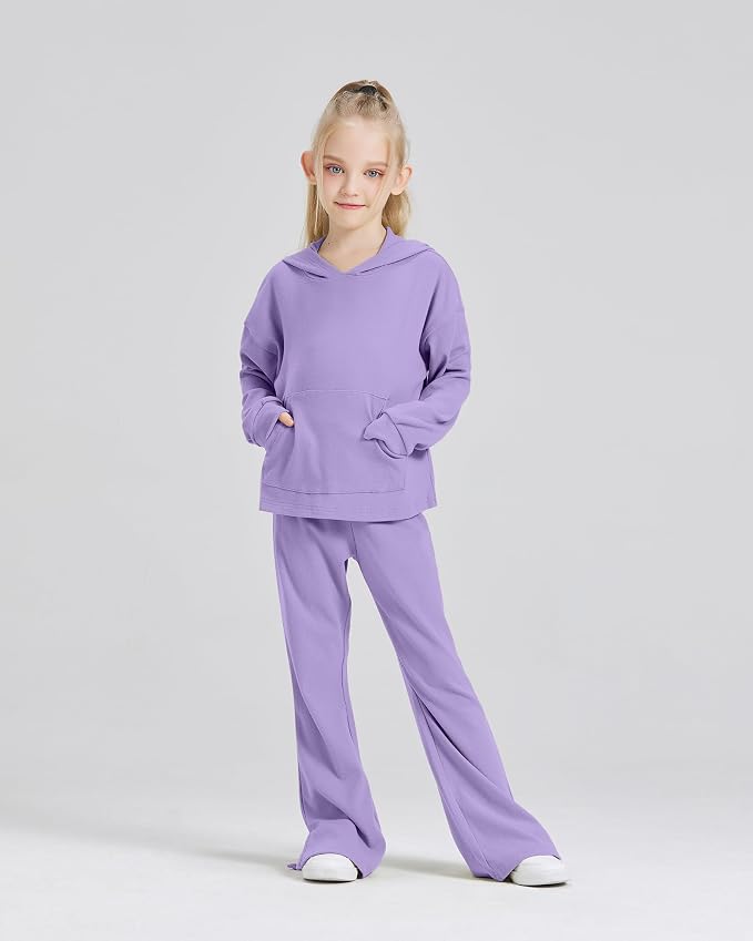 Handfrog Girls 2-Piece Hoodie and Bell Bottom Outfit