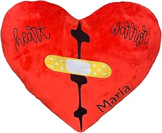 Surgery Recovery Pillow - Personalized for Patient - Heart Surgery Recovery Gifts - Post Surgery Pillow Cushion-Open Heart Surgery Gifts-Survivor Gift