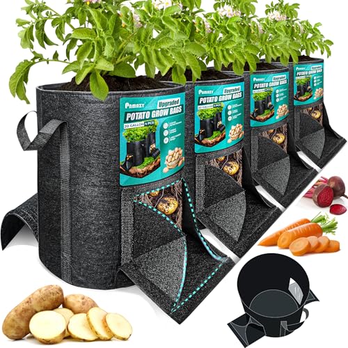 4PCS 20-Gallon Potato Grow Bags