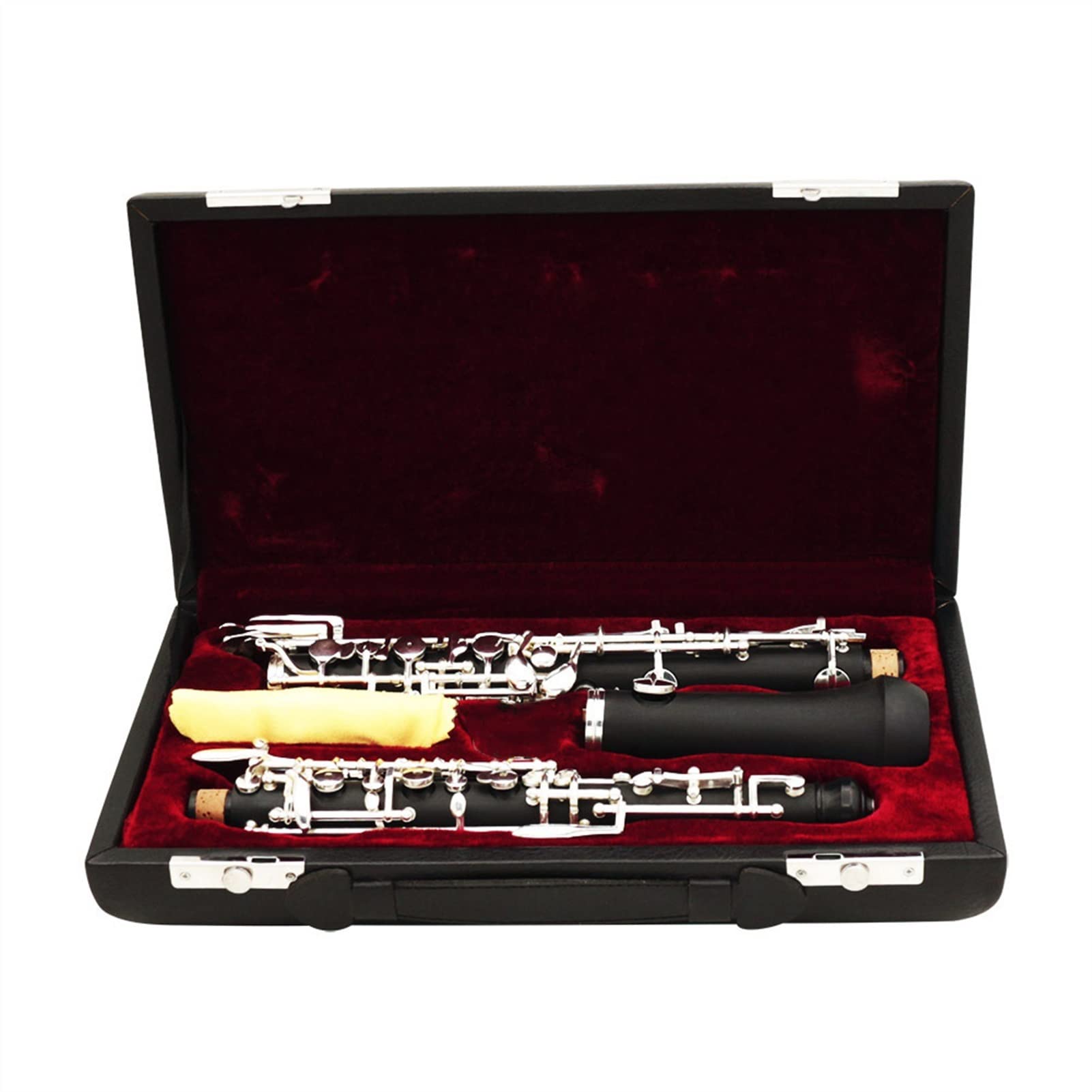 Strumento Oboe Strumento A Fiato A Chiave in Argento con Chiave Oboe Professionale in Bachelite Stile Semi-Automatico per Oboe Professionale Principiante di Oboe
