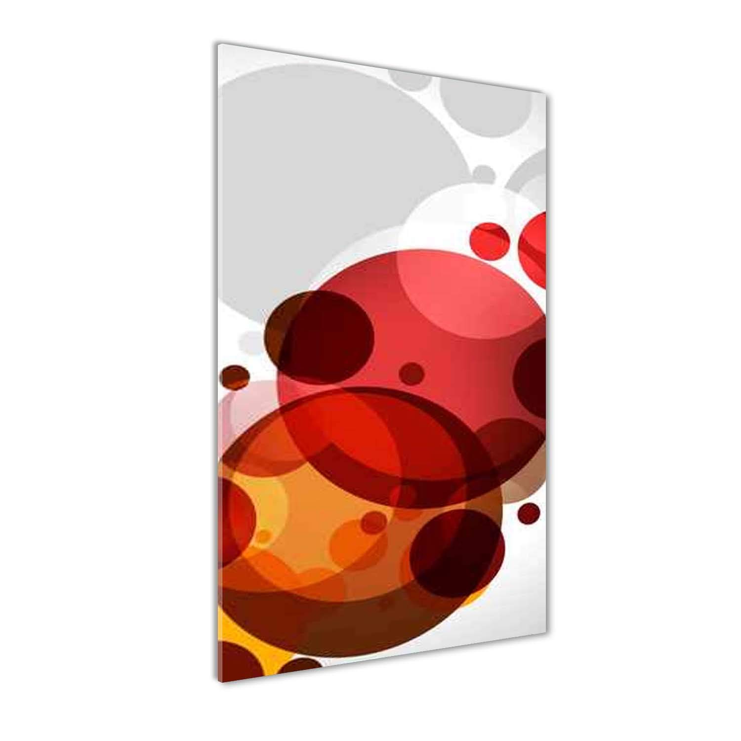 Tableau moderne d'art classique Tulup 70x140cm en verre trempé haut de gamme abstraction