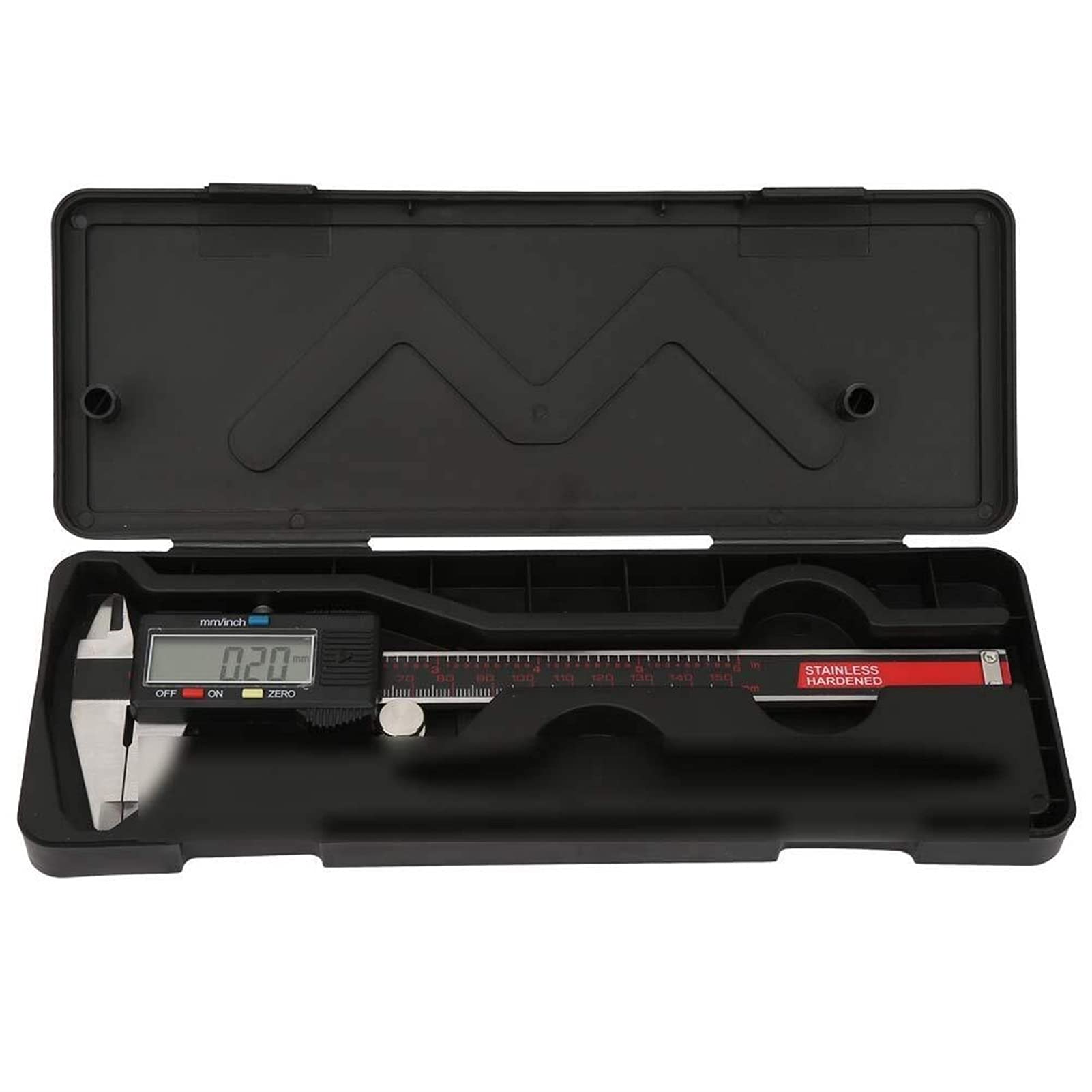Calibro A Corsoio?, Calibro A Corsoio Digitale in Acciaio Inossidabile Resistente da 0 A 150 Mm, Strumento di Misurazione Elettronico con Micrometro, Calibro A Corsoio Ad Alta Precisione