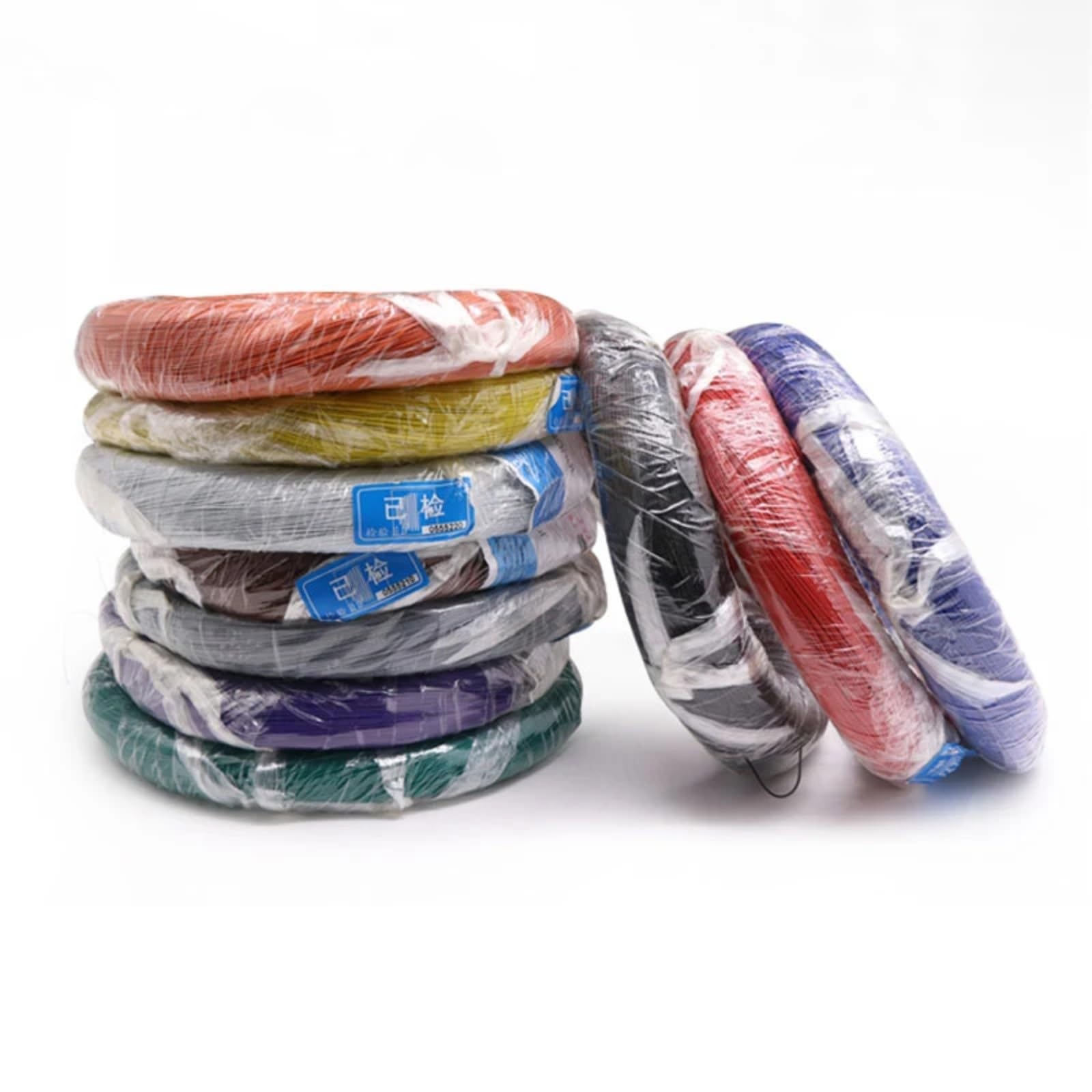 5M ~ 500M UL1571 Cable electrónico 32 30 28 26 AWG flexible PVC | Blue; 100 mets; 28AWG