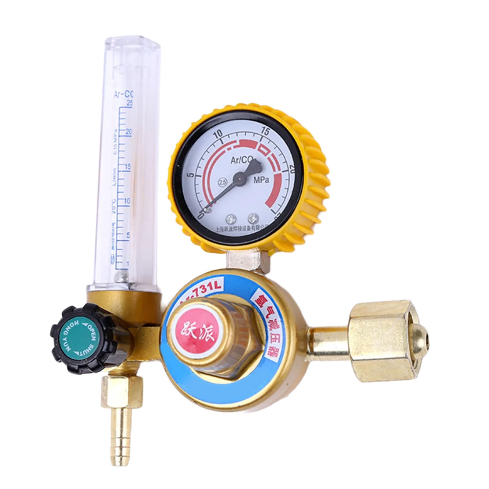 Lxjlxd Efficient Argon Control Device Featuring High Accuracy Measurement Regulator Metal Construction Premium Metal Construction Pressure