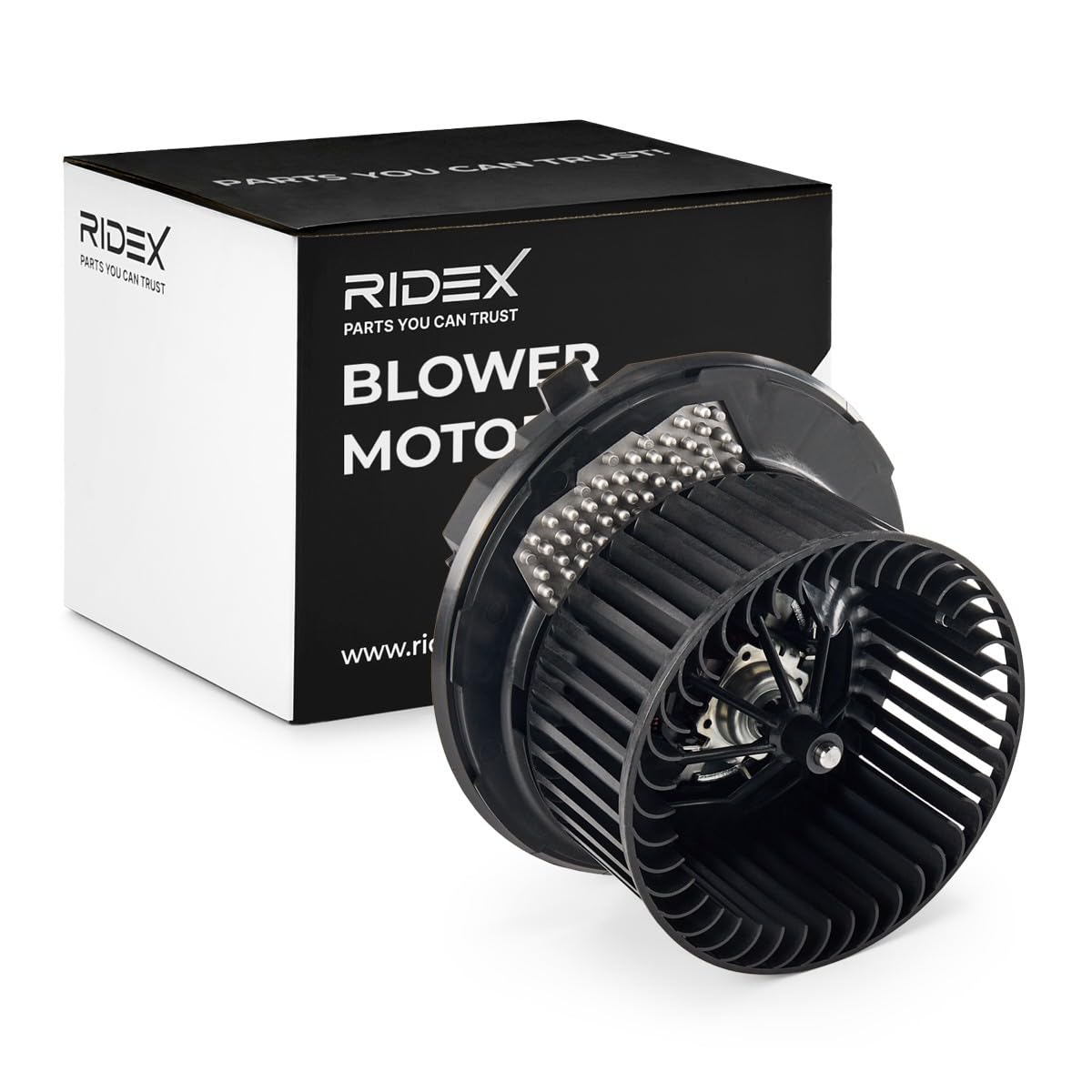 RIDEX 2669I0029 Ventilador habitáculo con regulador incorporado Compatible con VW GOLF VI 5K1