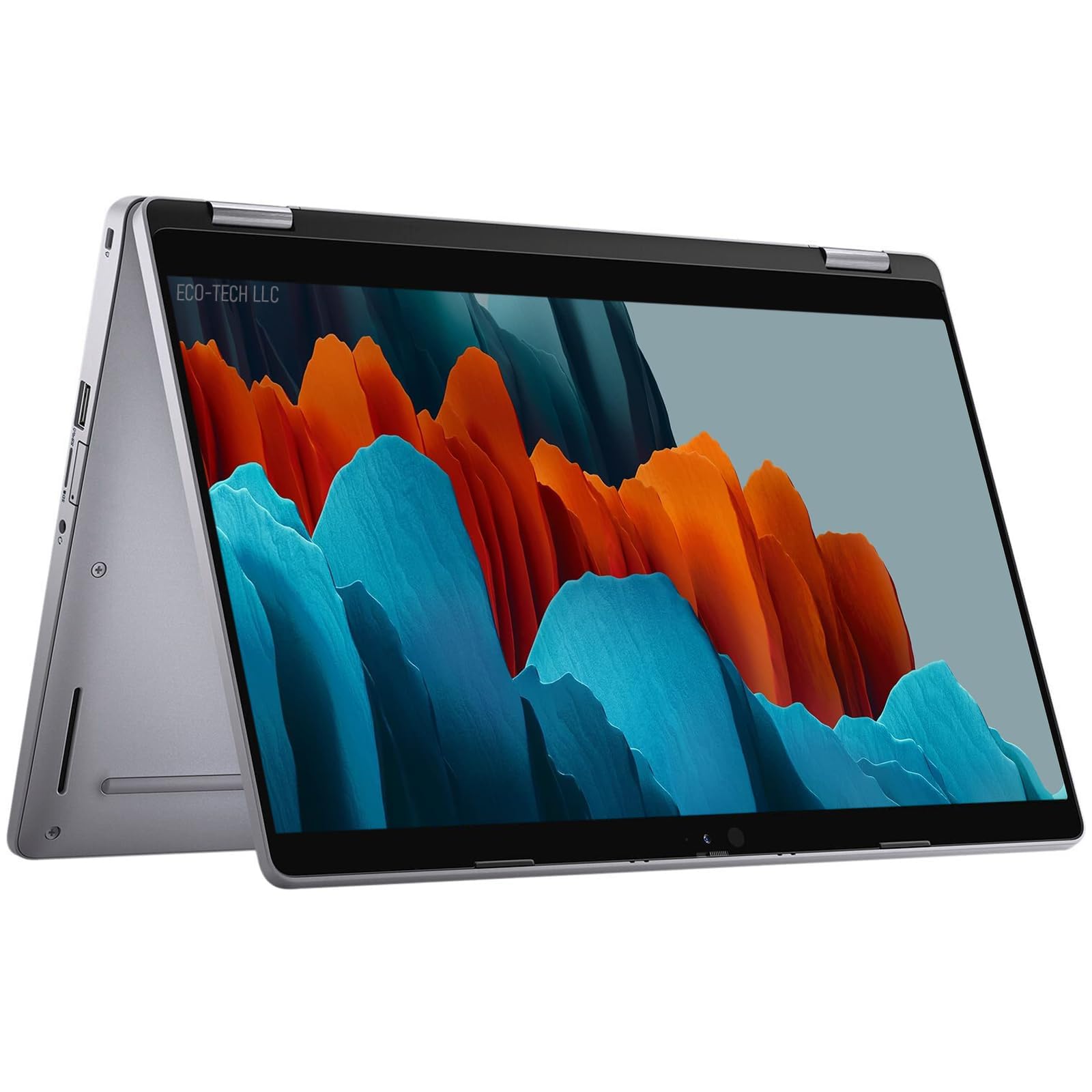 Dell Latitude 5310 2 in 1 Laptop 13.3'' FHD (1920 x 1080), Intel Core i7-10610U, 16 GB di RAM, SSD da 256 GB, tastiera QWERTY americana, Windows 11 Pro (ricondizionata)