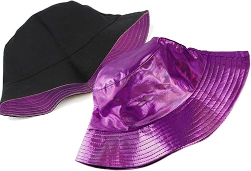 Miniatura 6 de Sombreros de pescador impermeables de moda sombrero de pescador metálico para mujeres y hombres