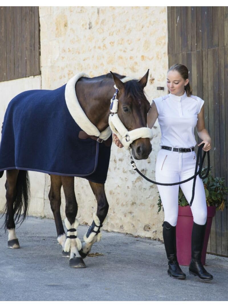 EQUITHEME Polo de Concours Brussels - Femme - Couleurs - Blanc, Taille Française - XS