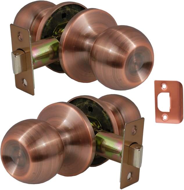 copper door knobs