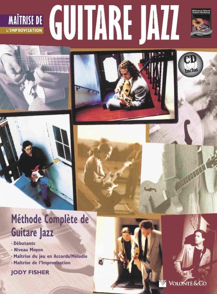 Guitare Jazz Debutant Tab: Beginning Jazz Guitar (French Language Edition), Book & CD (Complete Method) (French Edition)