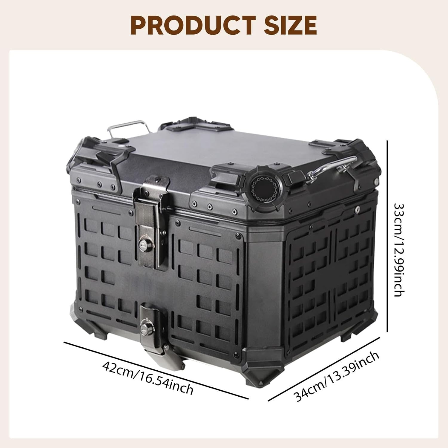 Oshhni オートバイ用トップケース バイク用テールトランク