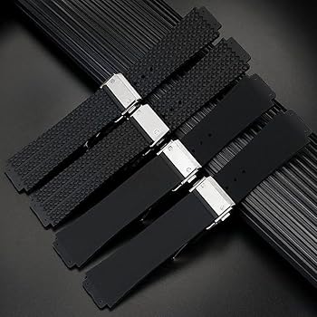 Amazon.co.jp: [Sibehill] 時計ベルト Hublot交換用時計バンド 24mm