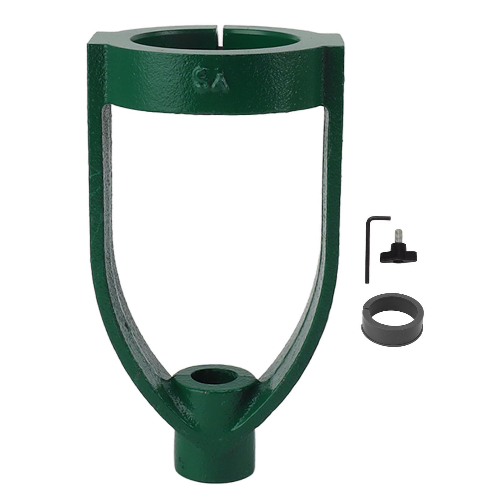 Fafeicy Cincel de Taladro Cuadrado con Manga, Kit de Herramientas Convertidor de Espiga de Acero, Altura de 7,1 Pulgadas para Taladradoras de Mesa y Aplicaciones de Embutir (65-55 mm)
