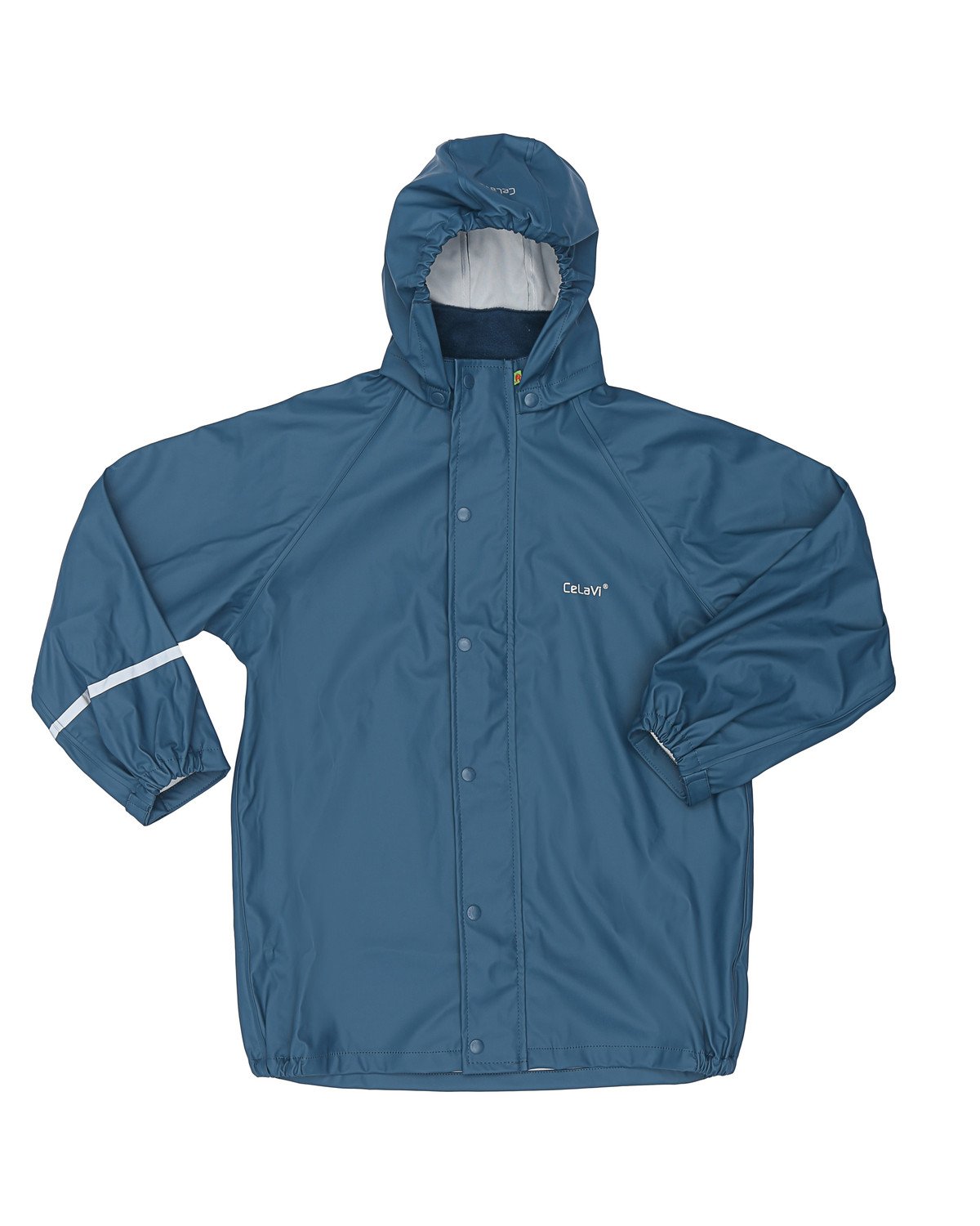 Celavi Jungen Zweiteiliger Regenanzug in Vielen Farben Regenjacke, Blau, 110
