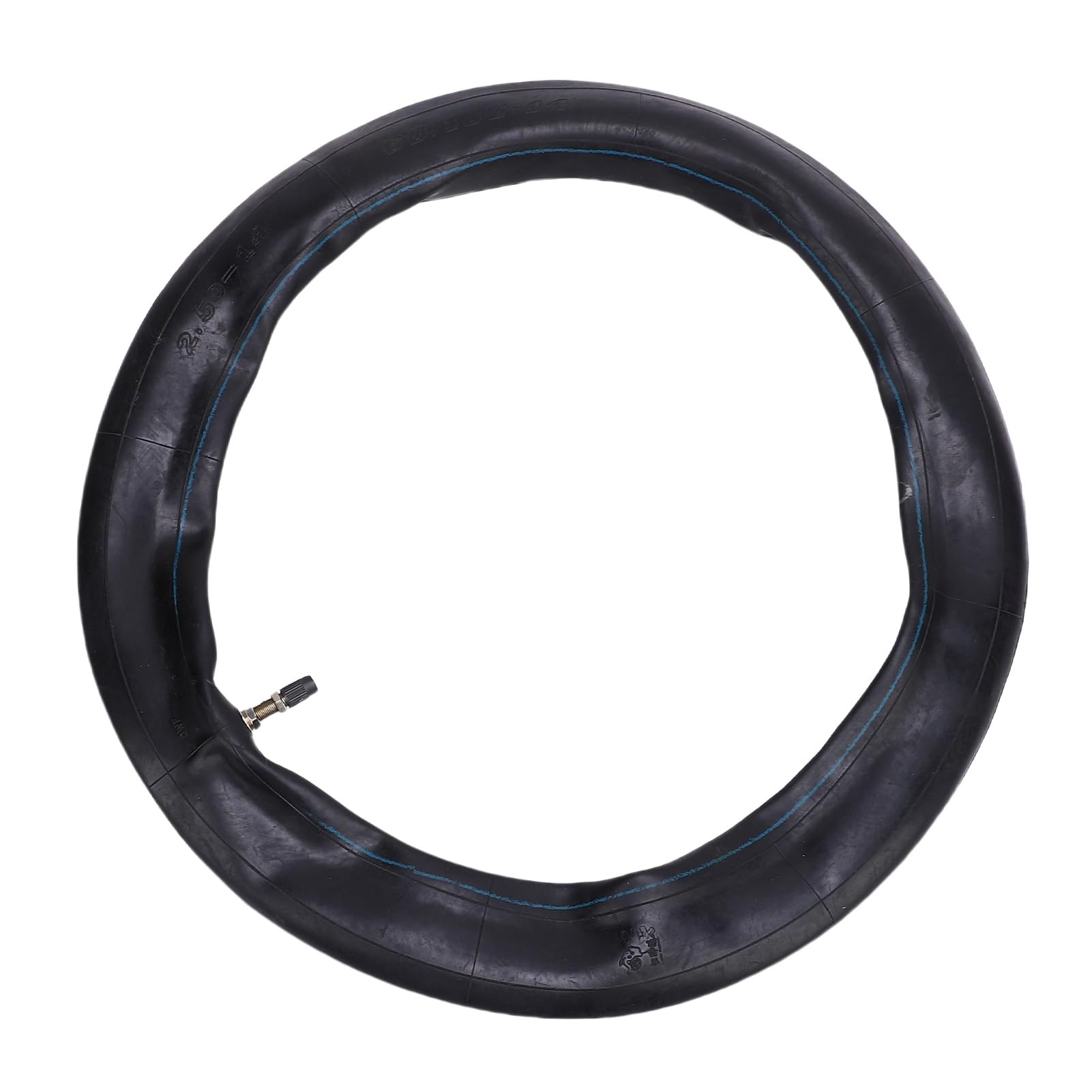 60/100-14 2,50-14 2,75-14 Remplacement du Tube Intérieur du Pneu Avant pour le Vélo de Pit en Terre de 14 Pouces avec Tr87 Tige de Soupape Droite Fit CRF70 CRF110 KLX110 KX60