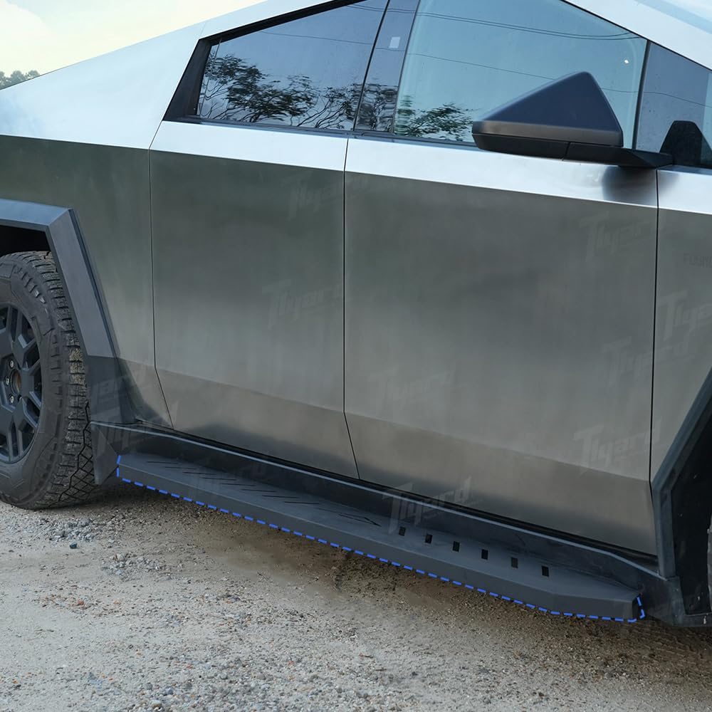 Running Boards for Tesla Cybertruck 2024, Side Steps Exterior Brackets Nerf Bars for Cybertruck Door Steps Cybertruck 2024 2025 Accessories