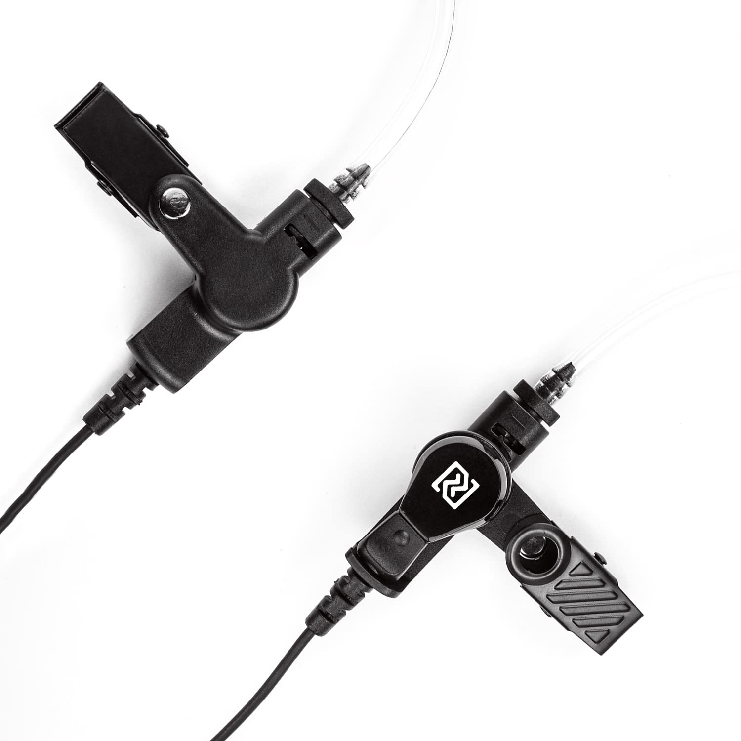 Acoustic Tube Headset 2-Wire Covert Surveillance Earpiece With PTT For Motorola XPR Series Two-Way Radios Motorola Radio Earpiece